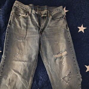 Signature by Levi Strauss Gray Straight Jeans
